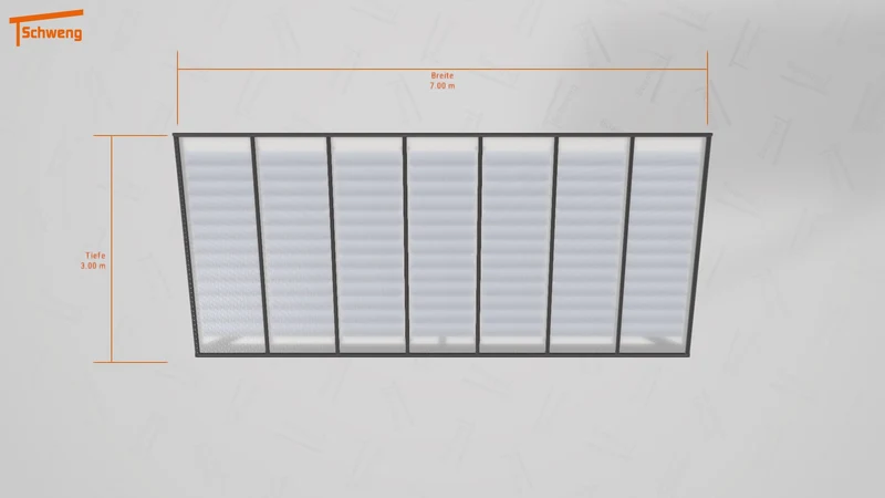 #DE Schweng Terrassenüberdachung S350 (ID 85289j)