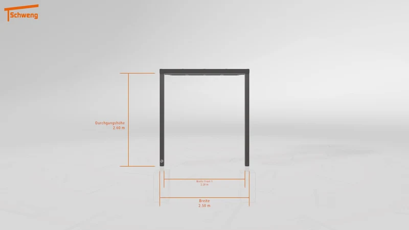 #DE Schweng Terrassenüberdachung S350 (ID g72ydm)