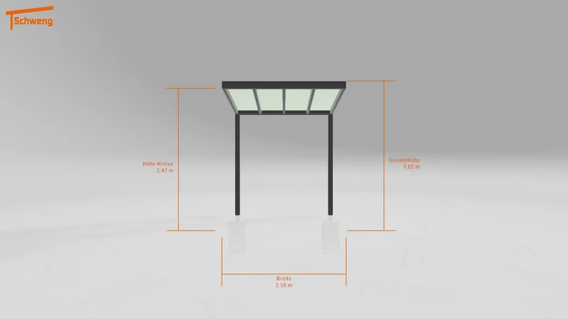 #DE Schweng Terrassenüberdachung S350 (ID g72ydm)