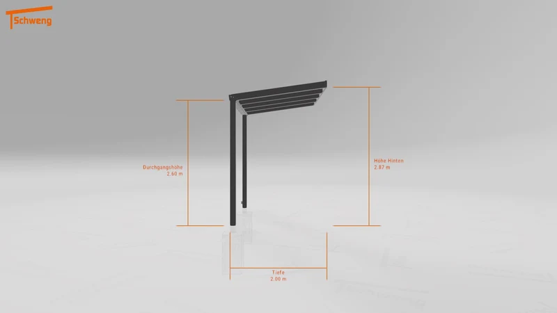 #DE Schweng Terrassenüberdachung S350 (ID g72ydm)