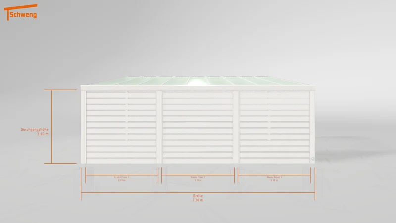 #DE Schweng Pultdachcarport S400 (ID w3bqmg) #MTG