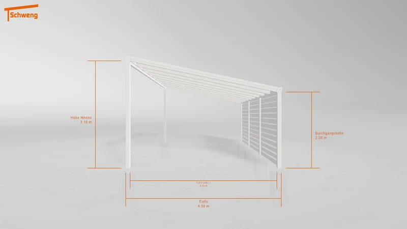 #DE Schweng Pultdachcarport S400 (ID w3bqmg) #MTG
