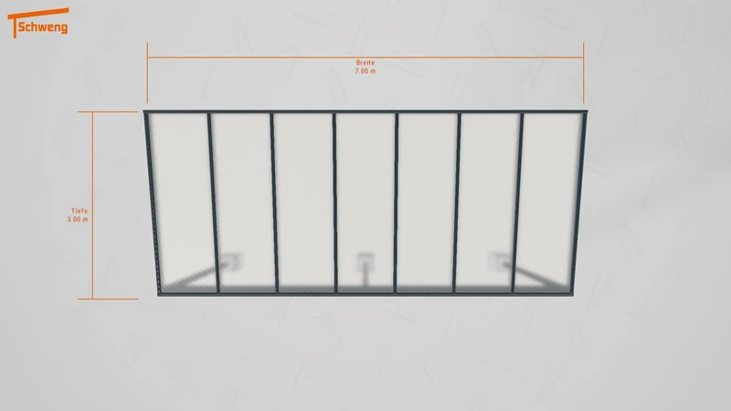 #DE Schweng Pultdachcarport S350 (ID 42jm22) #MTG