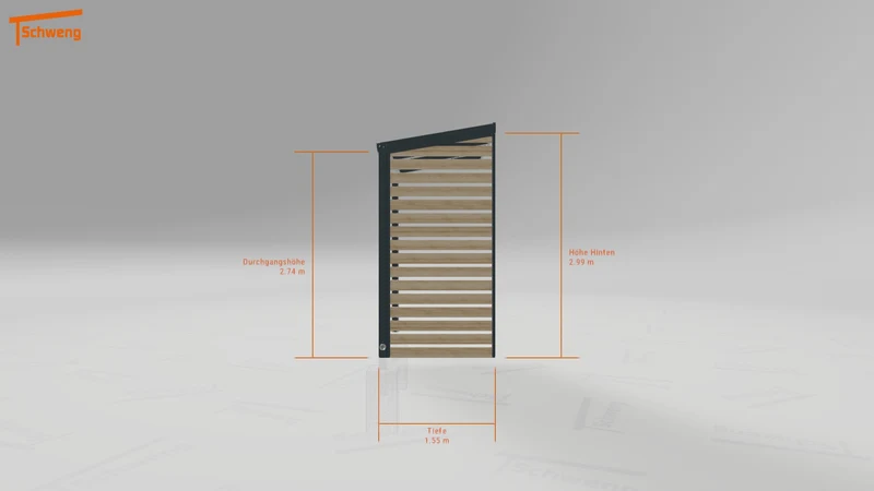 #DE Schweng Terrassenüberdachung S350 (ID 85bn3r)