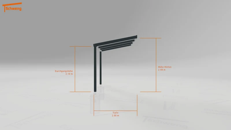 #DE Schweng Terrassenüberdachung S350 (ID dv3jbr)