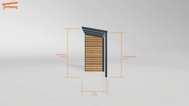 #DE Schweng Terrassenüberdachung S350 (ID 85bgwr)