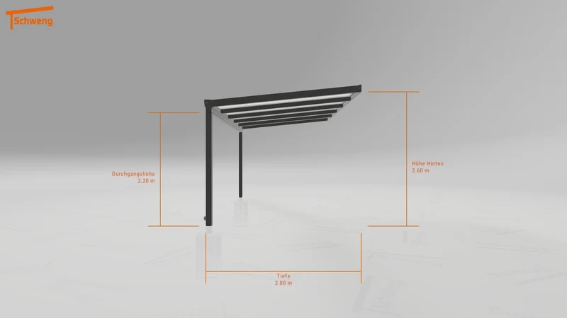 #DE Schweng Terrassenüberdachung S400 (ID pb7g5b)