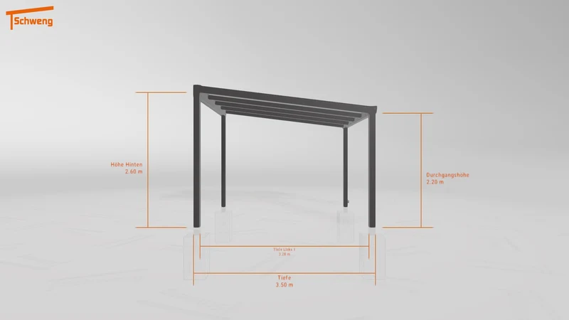 #AT Schweng Terrassenüberdachung S400 (ID g72yrr)