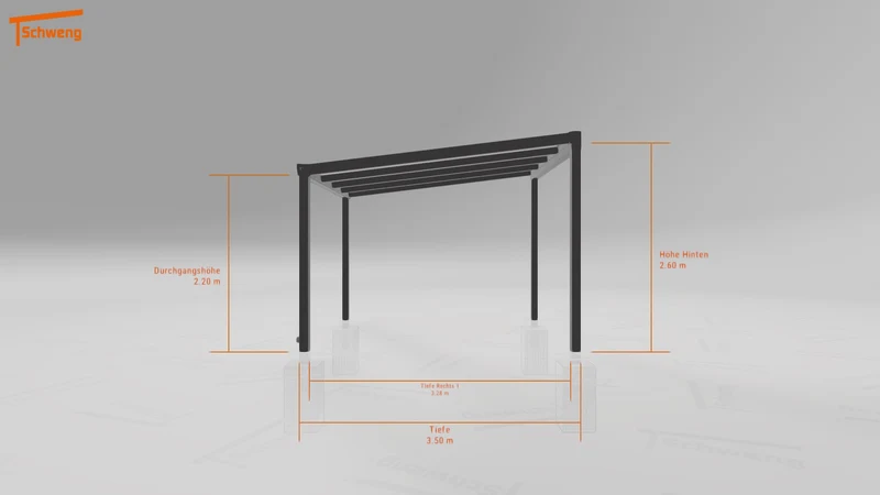 #AT Schweng Terrassenüberdachung S400 (ID g72yrr)