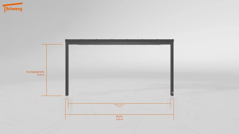 #DE Schweng Terrassenüberdachung S350 (ID 5mx34z)