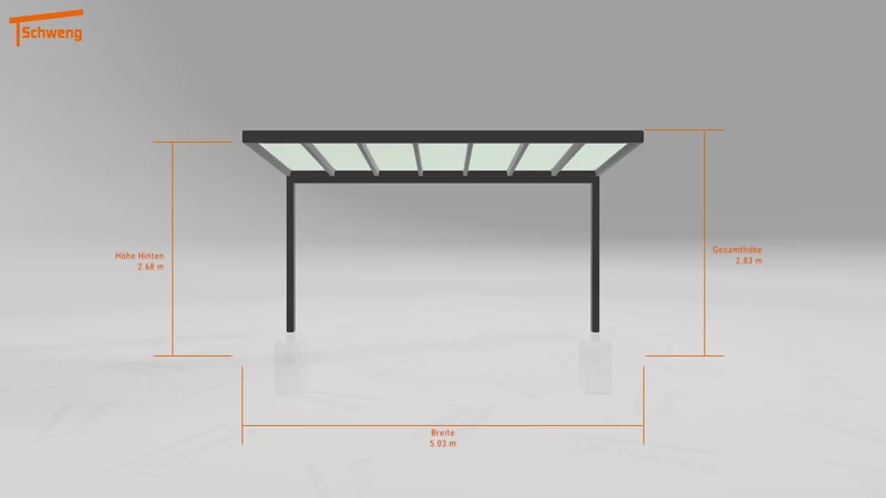 #DE Schweng Terrassenüberdachung S350 (ID 5mx34z)