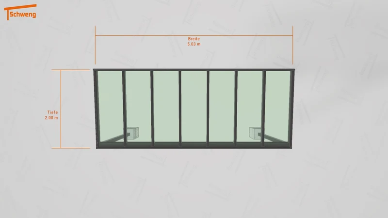 #DE Schweng Terrassenüberdachung S350 (ID 5mx34z)