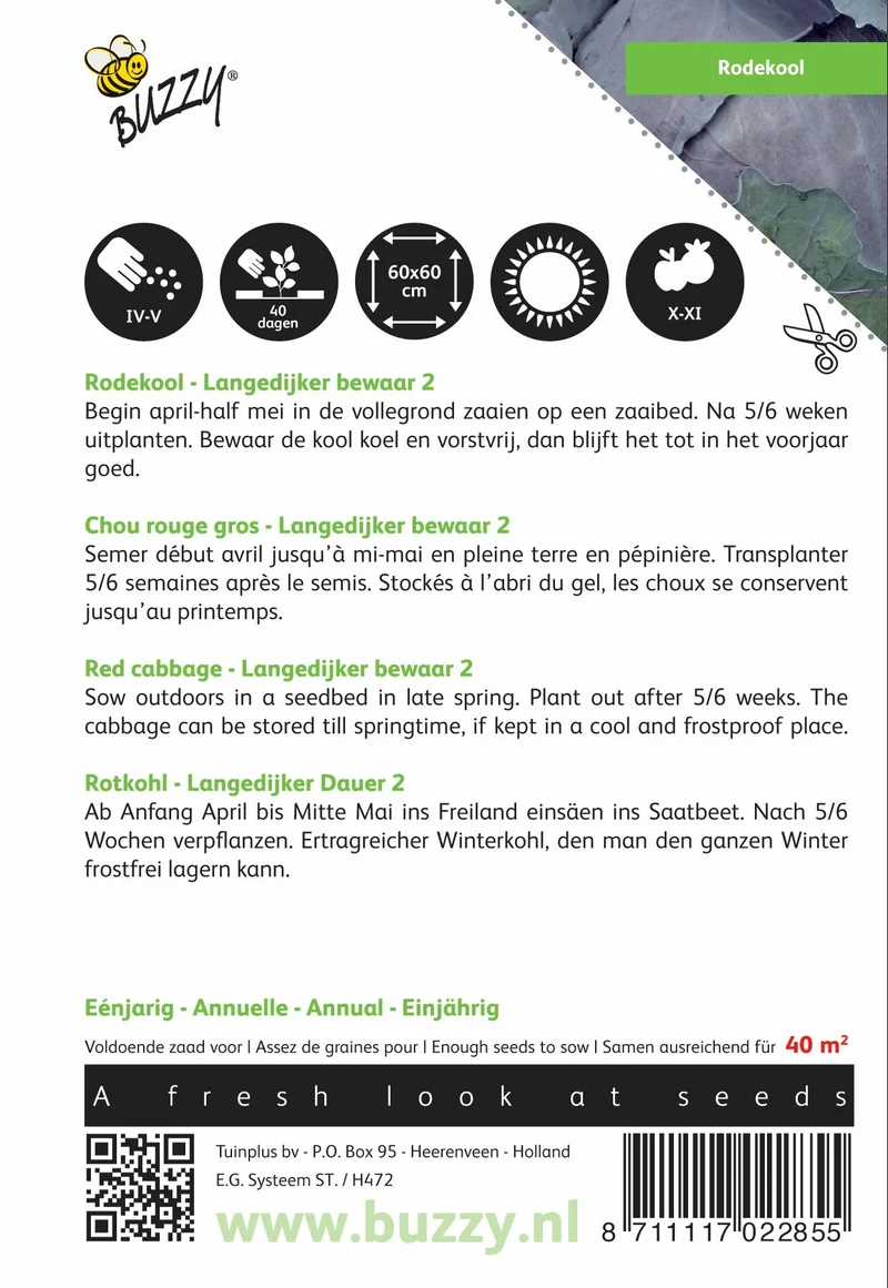 Rotkohl Langedijker Save 2