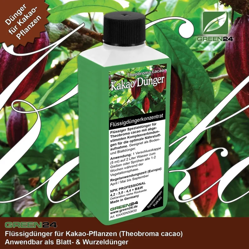Kakao-Dünger – 250 ml für Theobroma cacao