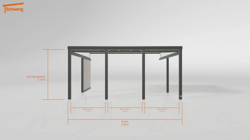 #DE Schweng Terrassenüberdachung S400 (ID w3b5nr)