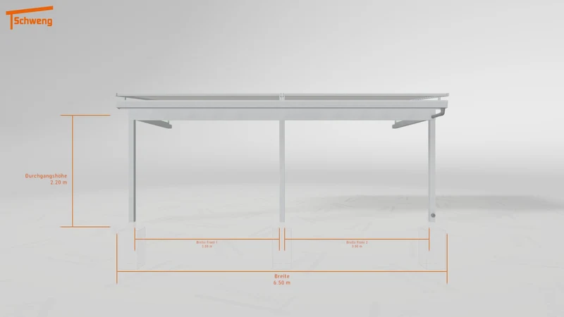 #DE Schweng Terrassenüberdachung S400 (ID g72jzq)