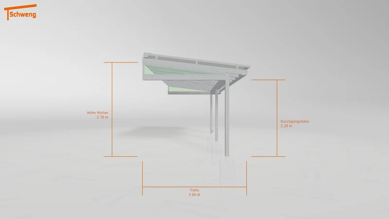 #DE Schweng Terrassenüberdachung S400 (ID g72jzq)