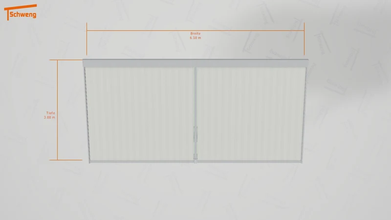 #DE Schweng Terrassenüberdachung S400 (ID g72jzq)