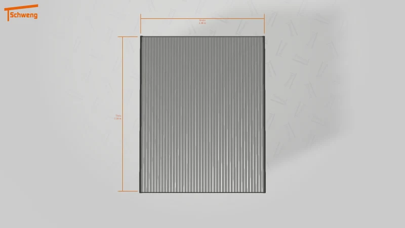 #DE Schweng Flachdachcarport C600+ (ID n5y2nr)