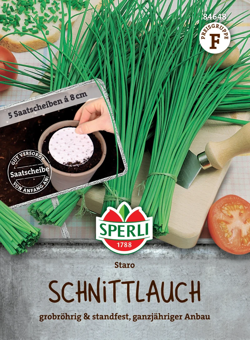 SPERLI Schnittlauch Staro – Saatscheiben – 5 Stück