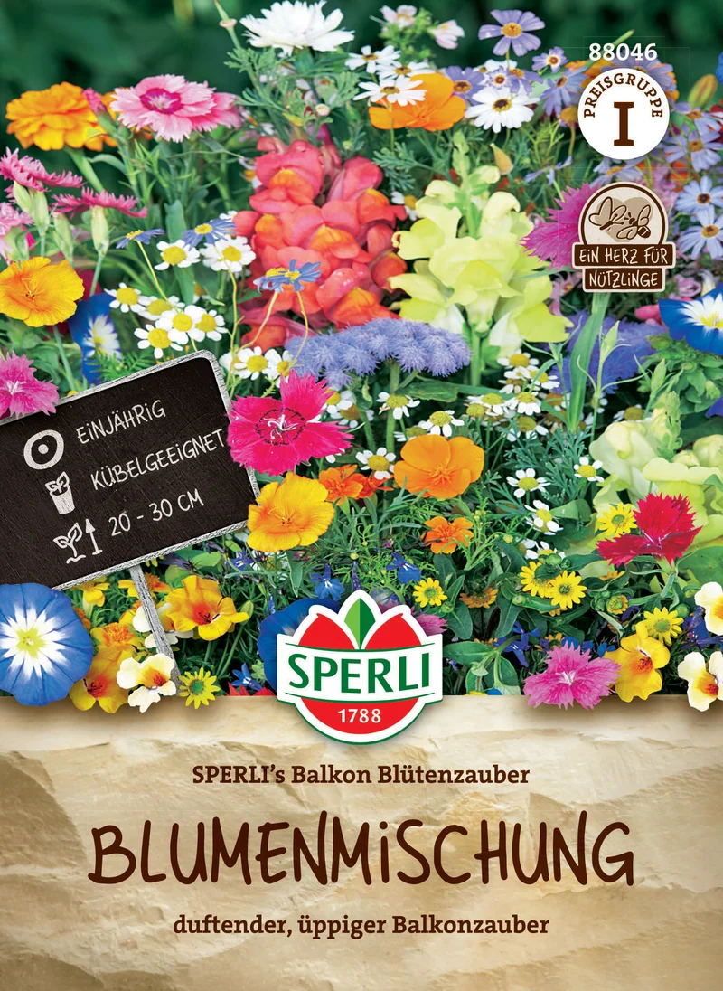 SPERLI Balkon Blütenzauber – Blumensamen
