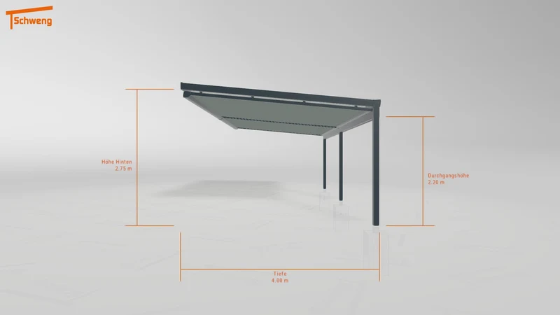 #DE Schweng Terrassenüberdachung S400 (ID 5mxqnv)