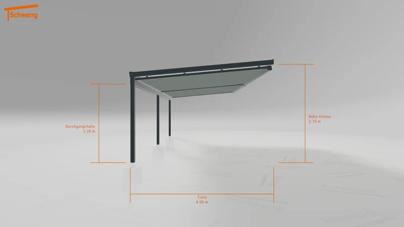 #DE Schweng Terrassenüberdachung S400 (ID 5mxqnv)