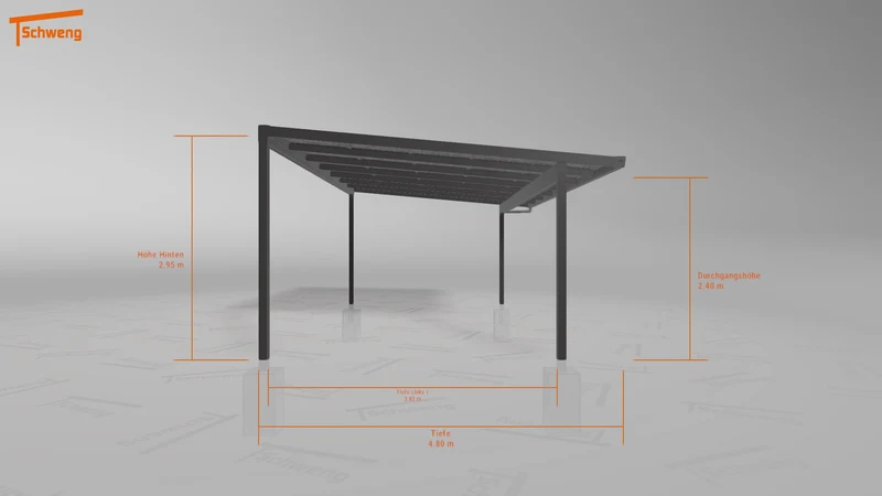 #AT Schweng Pultdachcarport S400 (ID 2qynjb)