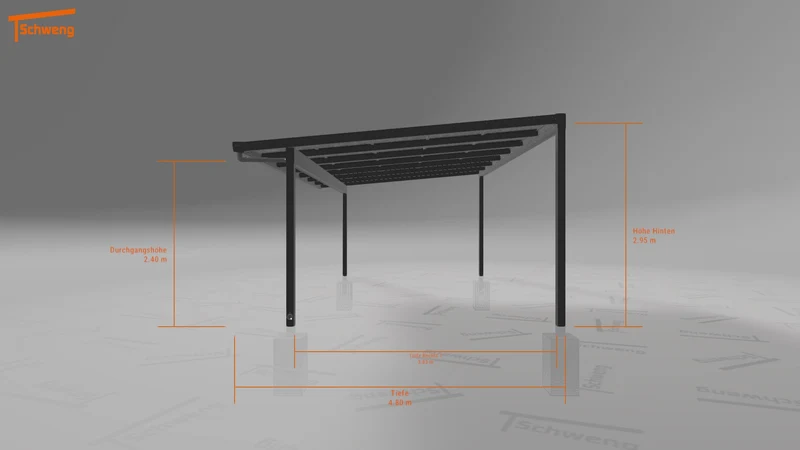#AT Schweng Pultdachcarport S400 (ID 2qynjb)