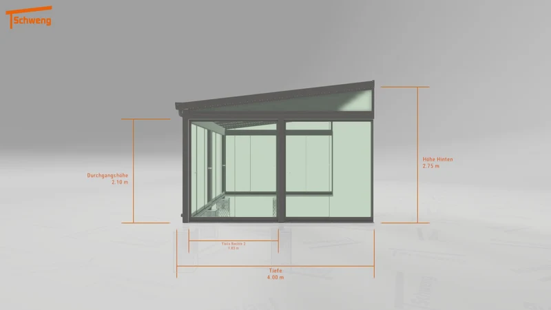 #AT Schweng Terrassenüberdachung S400 (ID bk4v92)