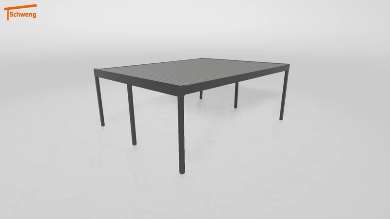 #DE Schweng Flachdachcarport C600 (ID zb2vjv)