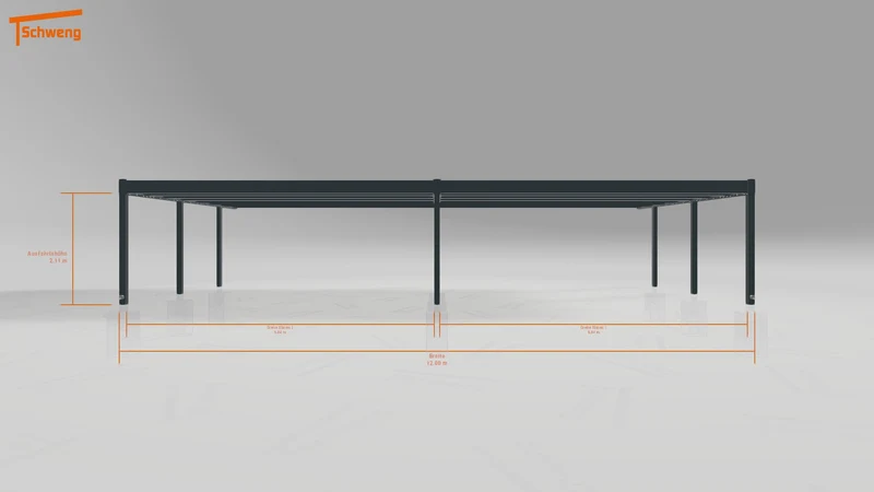 #DE Schweng Flachdachcarport C600+ (ID 9wz7yv) #MTG