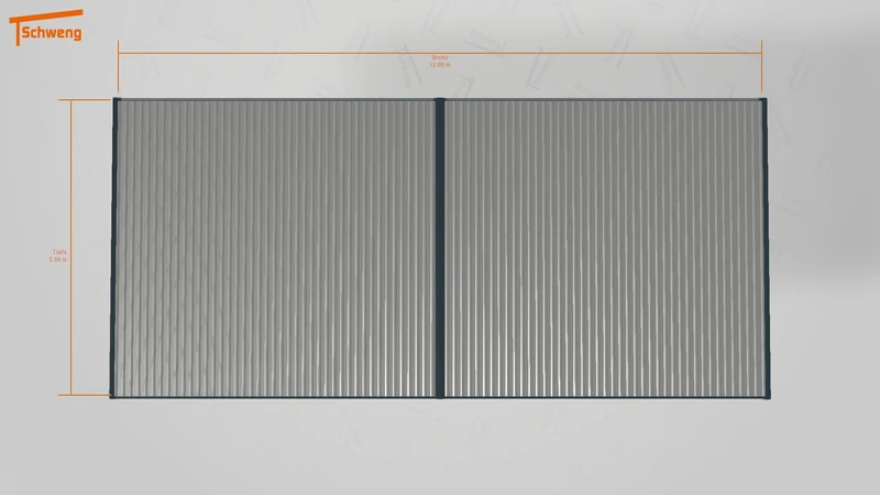 #DE Schweng Flachdachcarport C600+ (ID 9wz7yv) #MTG