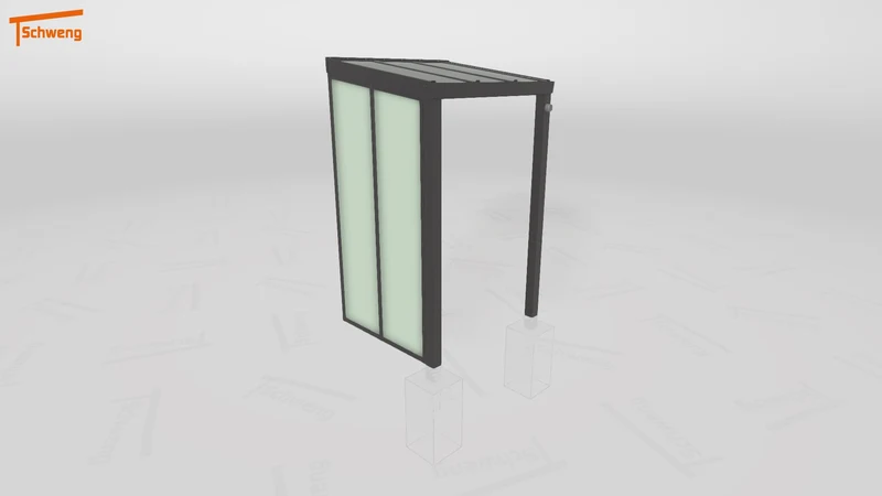 #DE Schweng Terrassenüberdachung S350 (ID 33547g)