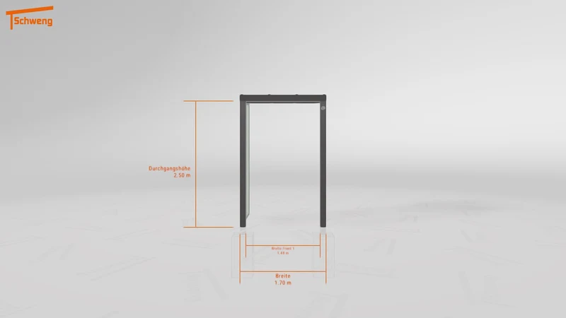 #DE Schweng Terrassenüberdachung S350 (ID 33547g)