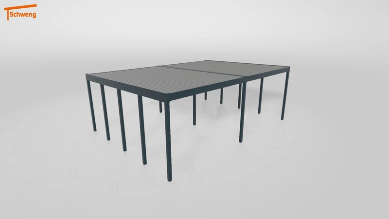 #DE Schweng Flachdachcarport C600+ (ID g72j7m) #MTG