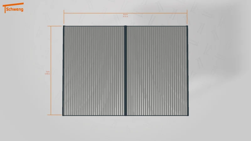 #DE Schweng Flachdachcarport C600+ (ID g72j7m) #MTG