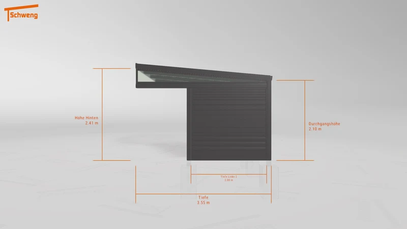 #DE Schweng Terrassenüberdachung S350 (ID n5y2dw)