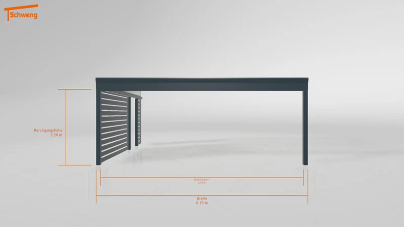 #DE Schweng Terrassenüberdachung S400 (ID v4myjb)