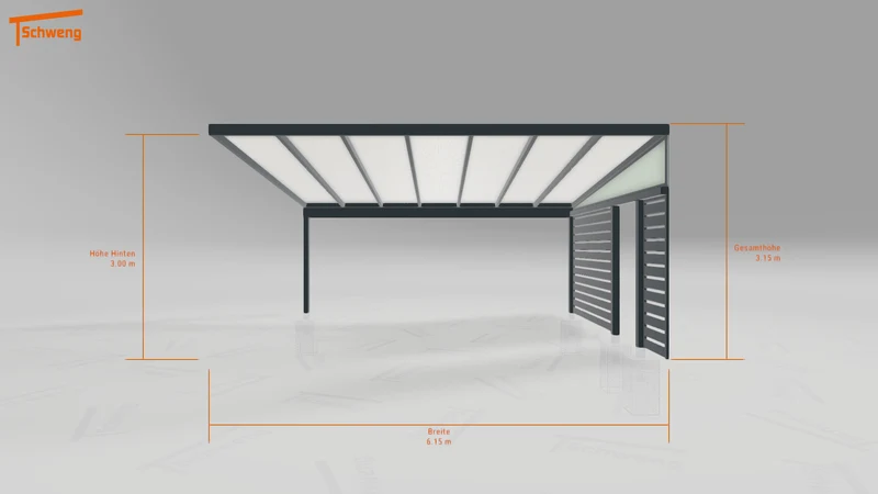 #DE Schweng Terrassenüberdachung S400 (ID v4myjb)