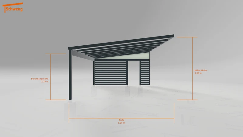 #DE Schweng Terrassenüberdachung S400 (ID v4myjb)