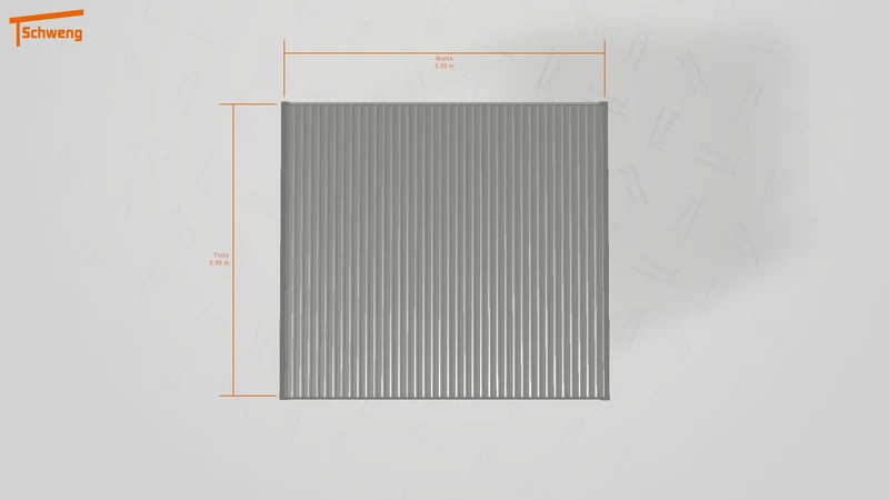 #AT Schweng Flachdachcarport C600 (ID dv4bd3)