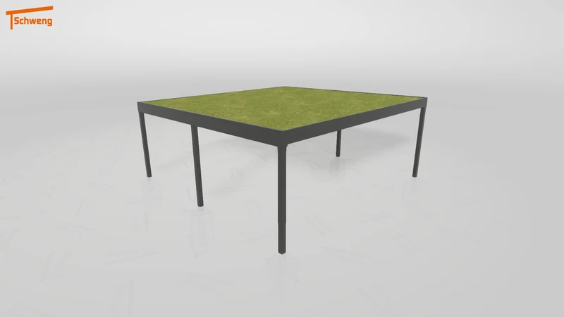 #DE Schweng Flachdachcarport C600+ (ID k24bvd) #MTG