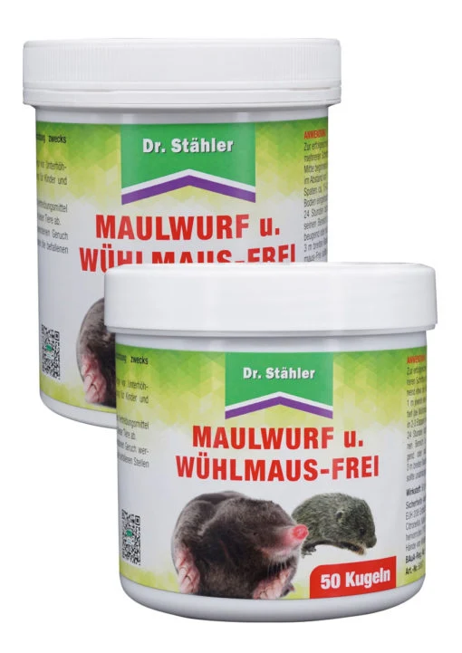 Maulwurf- & Wühlmaus-Frei, 50 Kugeln