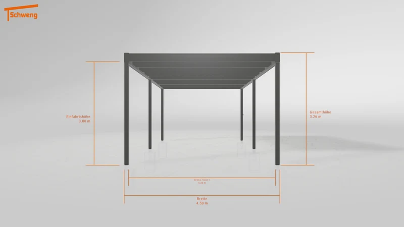 #DE Schweng Flachdachcarport C600 (ID bk4vkg) #MTG