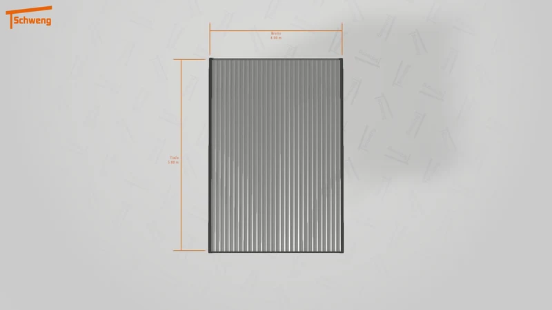#DE Schweng Flachdachcarport C600 (ID jj4qjp)