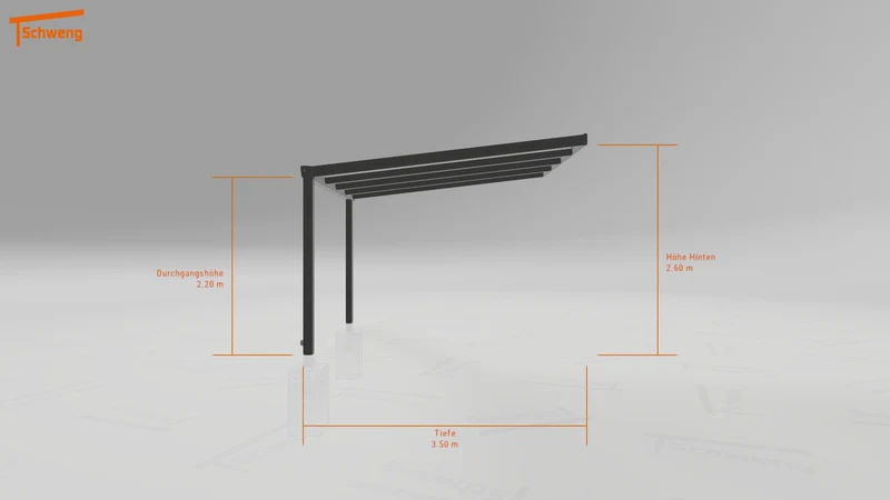 #DE Schweng Terrassenüberdachung S400 (ID 77j47x)