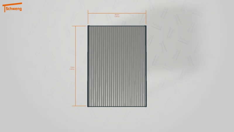 #DE Schweng Flachdachcarport C600 (ID jj4qqb)