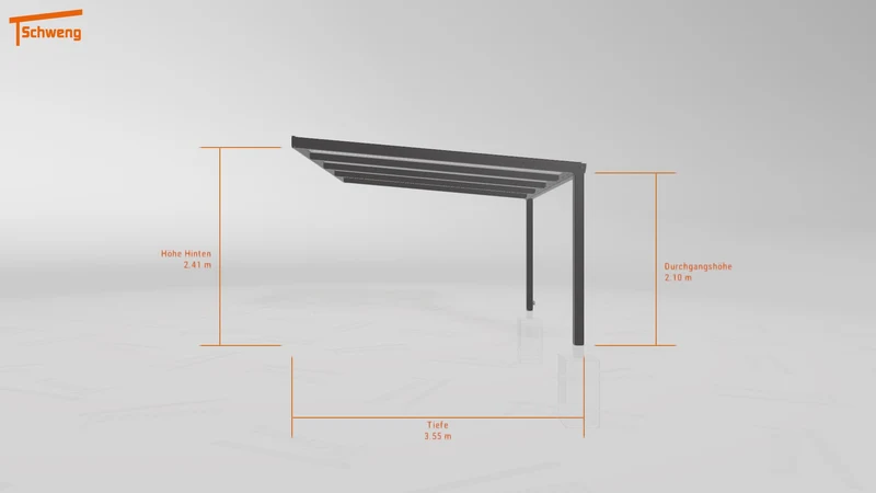 #DE Schweng Terrassenüberdachung S350 (ID n5y2vw)