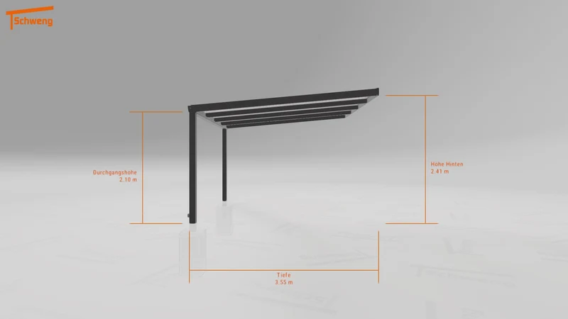 #DE Schweng Terrassenüberdachung S350 (ID n5y2vw)